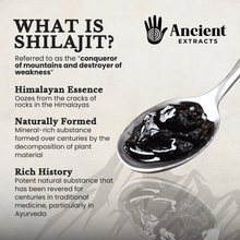 Load image into Gallery viewer, Organic Purified Himalayan Shilajit Resin Superfood (50g)
