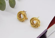 Load image into Gallery viewer, New Gold Color Earrings For Women Statement Ear Rings Trendy Designer Round Geometric Fashion European Jewelry Gift
